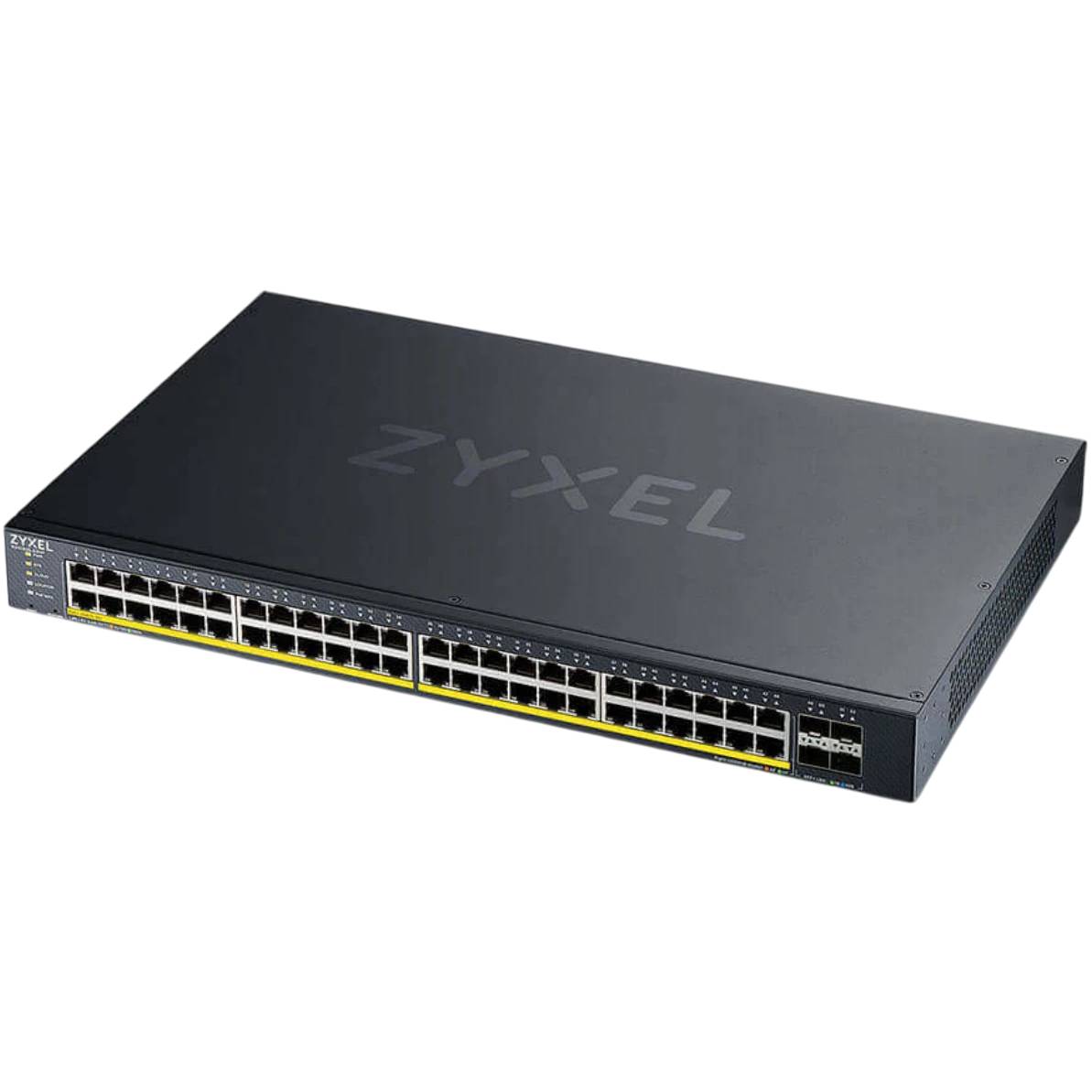 Коммутатор ZyXEL XGS1935-52HP (XGS1935-52HP-EU0101F), 48xLAN 1GBbps, 4xSFP+, PoE